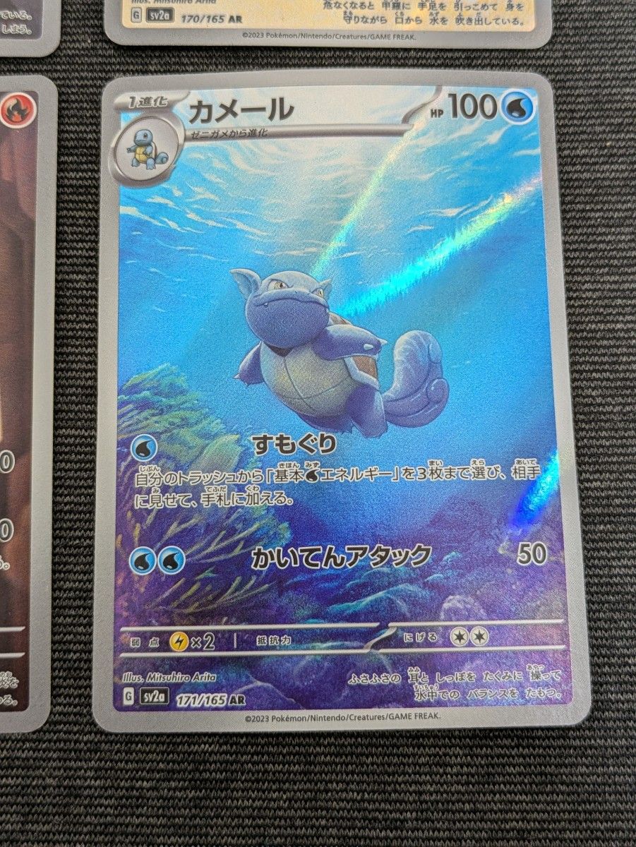 フシギダネ ヒトカゲ ゼニガメ フシギソウ リザード カメール ar 計6枚