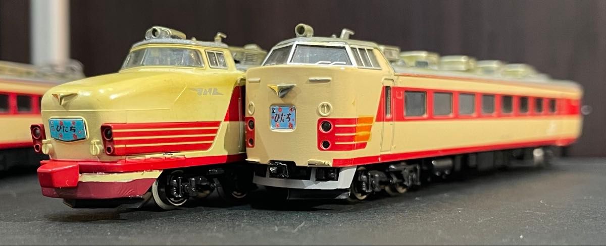 ジャンク】TOMIX旧製品485系9両「ひたち」 動力動作確認済み TOMIX N