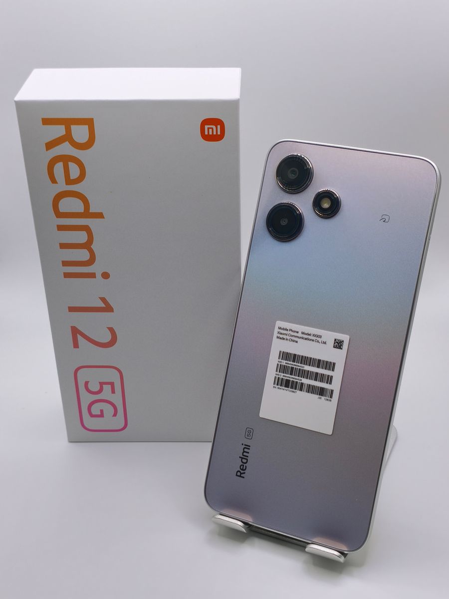 Redmi 12 5G 128GB XIG03 ポーラーシルバー SIMフリー｜Yahoo!フリマ