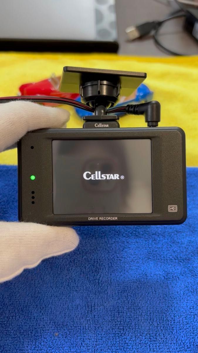 セルスター ドライブレコーダー TZ-D205W 本体 リアカメラセット
