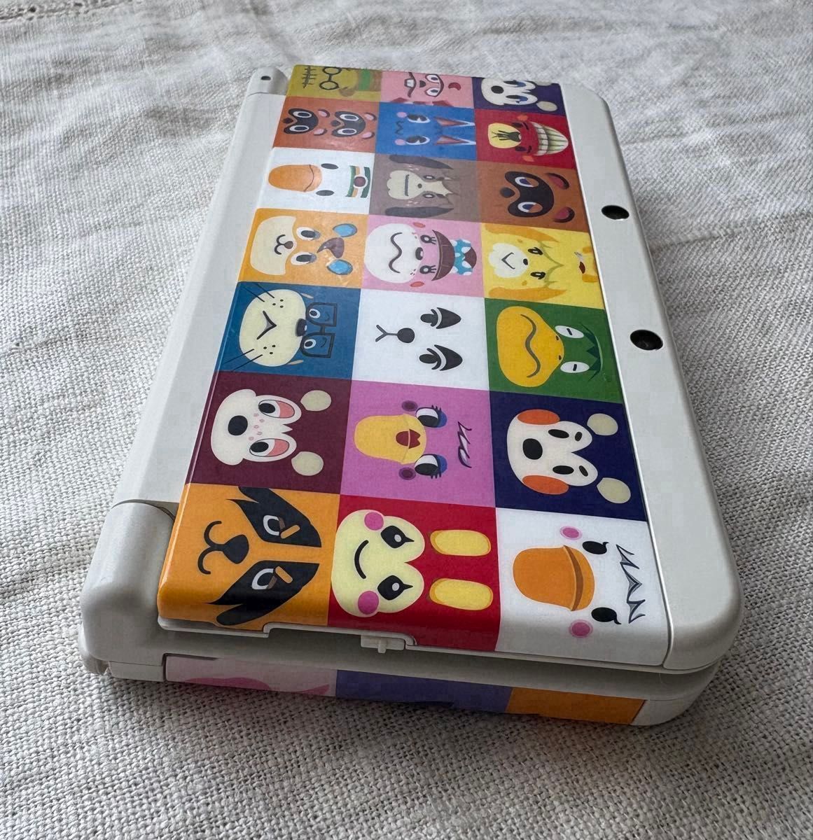 画面美品】Nintendo new 3DS どうぶつの森 きせかえプレート