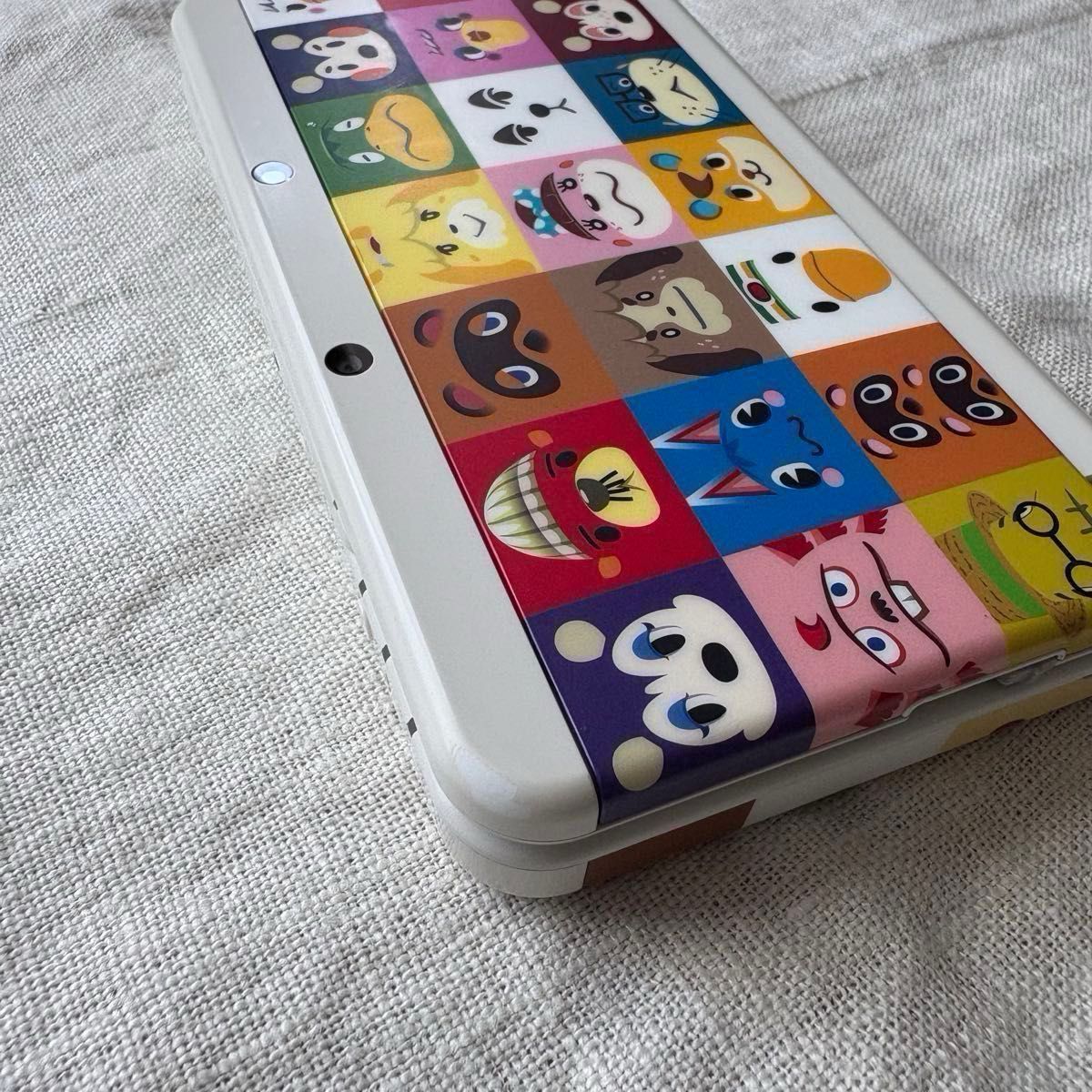 画面美品】Nintendo new 3DS どうぶつの森 きせかえプレート