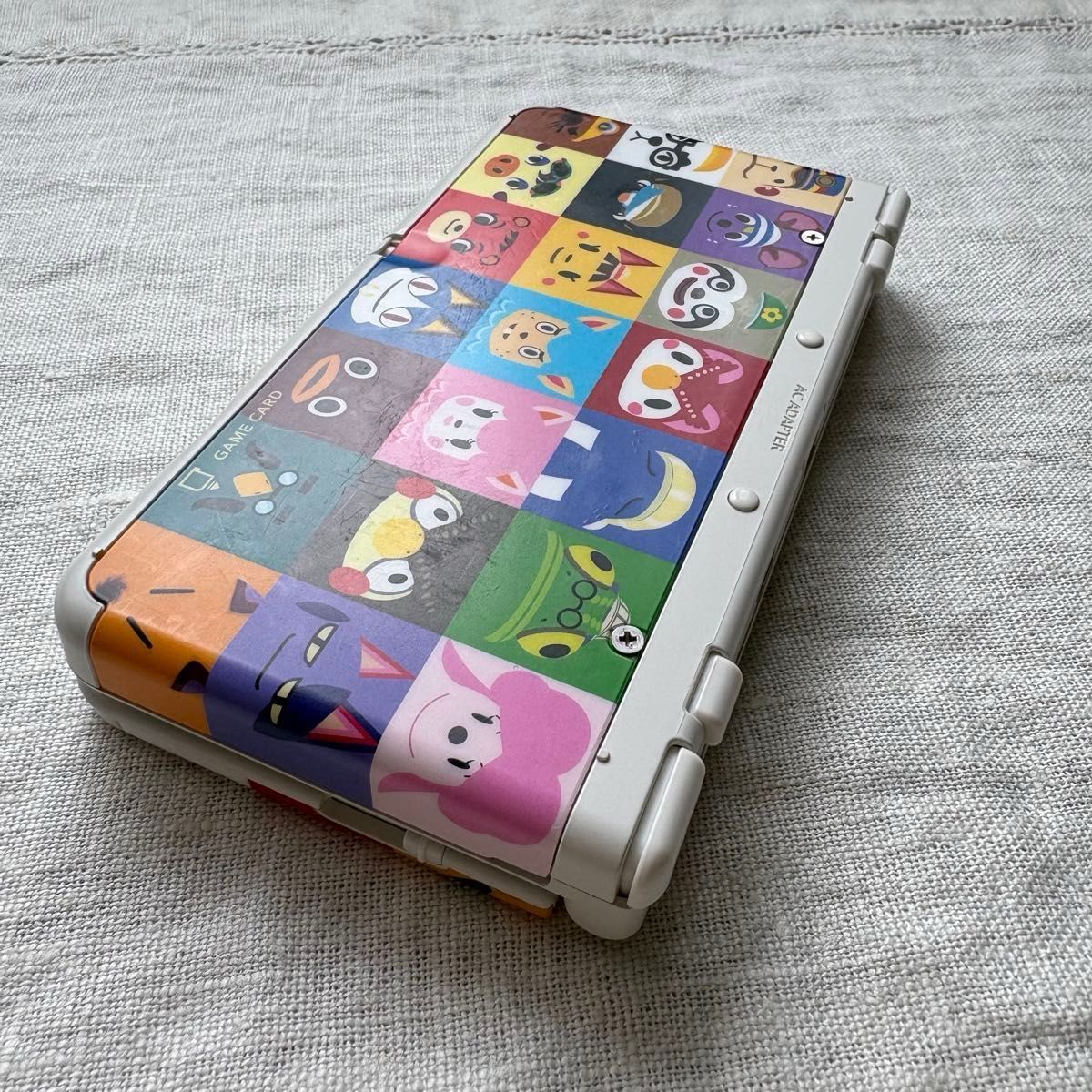 画面美品】Nintendo new 3DS どうぶつの森 きせかえプレート