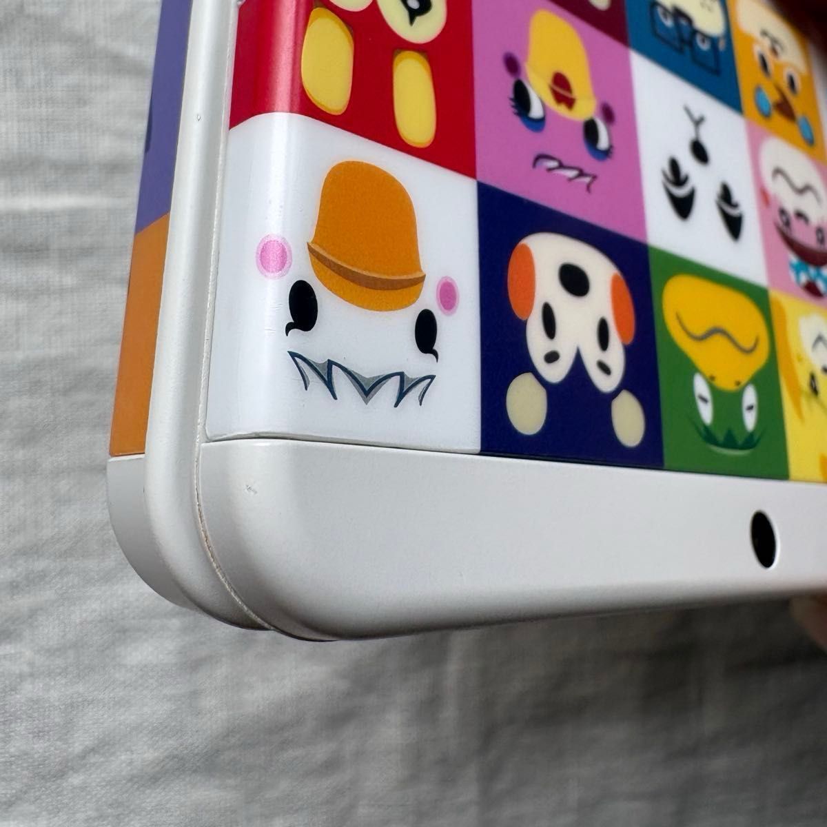 画面美品】Nintendo new 3DS どうぶつの森 きせかえプレート