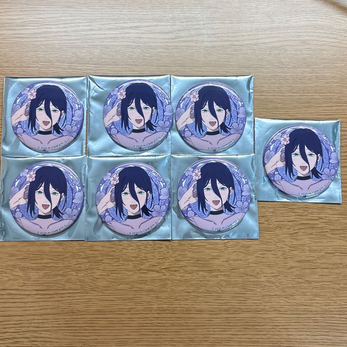 チェンソーマン レゼ編 プリンスホテル 缶バッジ レゼ 7個セット