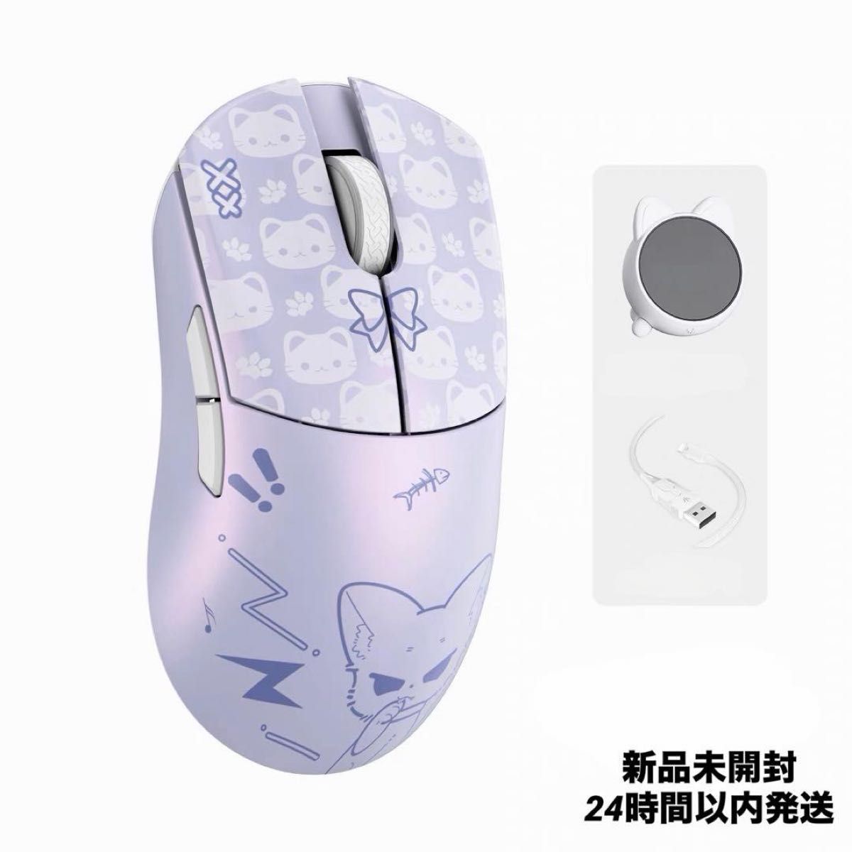 新品未開封】Wlmouse 幻-HUAN- Nekko 液晶ネコ型ドングル｜Yahoo