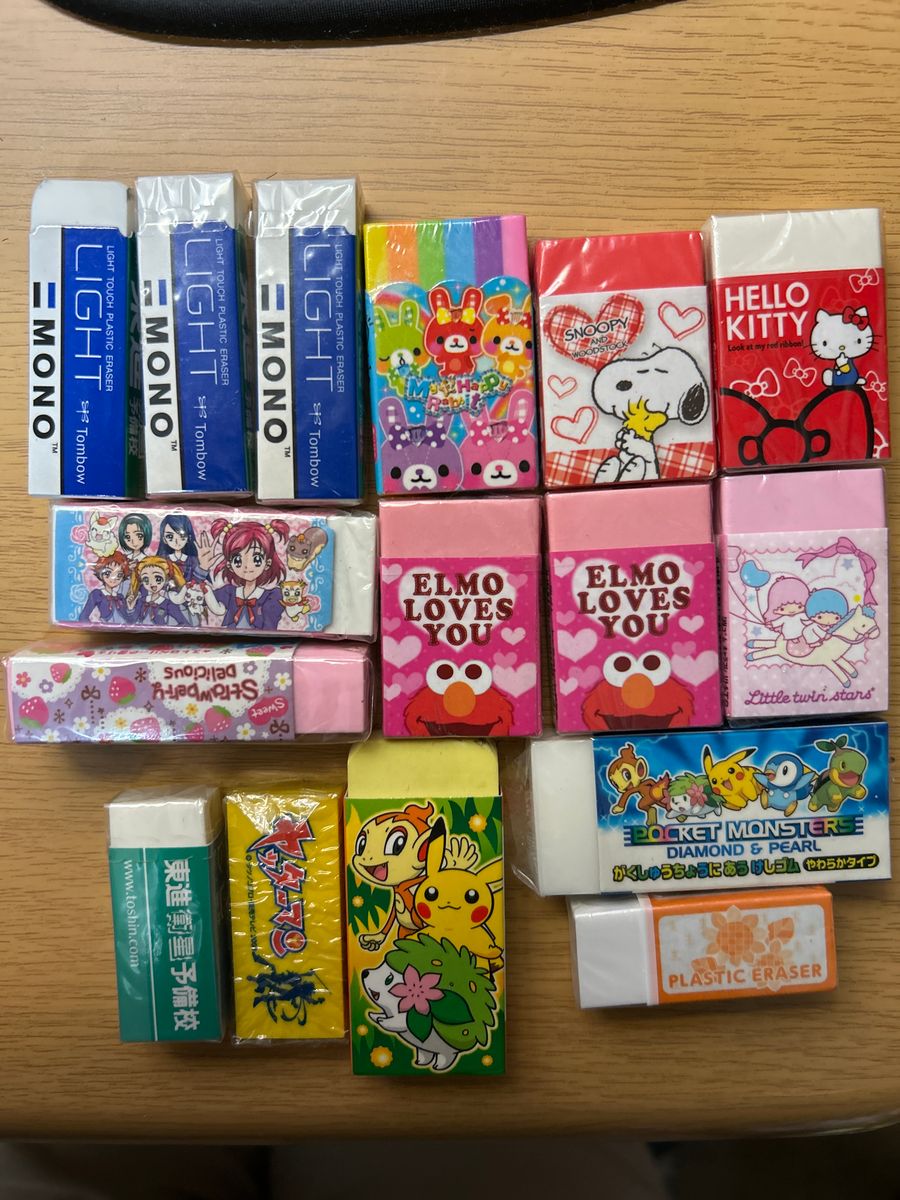 MONO&キャラ消しゴム 16個 平成レトロ｜Yahoo!フリマ（旧PayPayフリマ）
