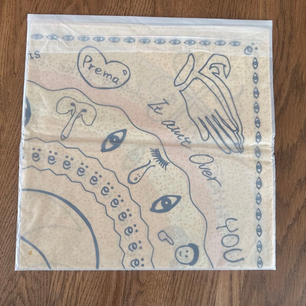 藤井風プレマグッズPrema バンダナブラック&アイボリー2枚セット