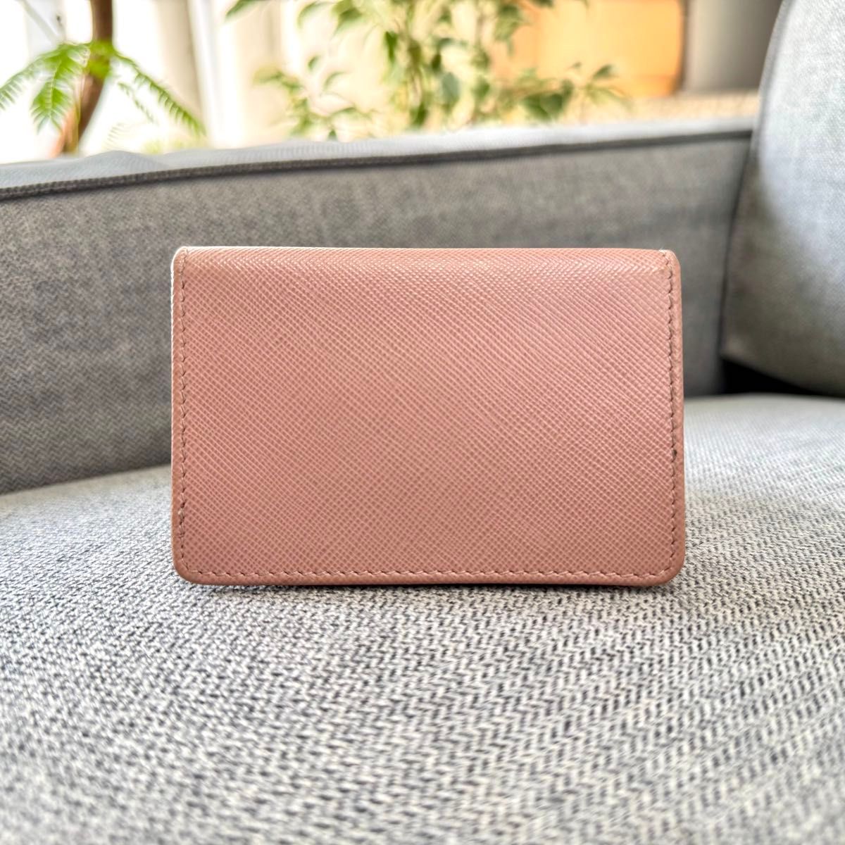 PRADA プラダ サフィアーノレザー カードケース 名刺入れ｜Yahoo