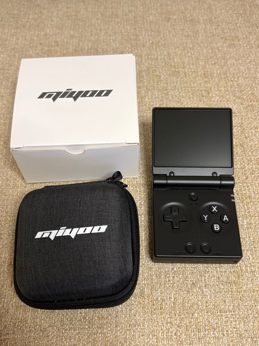 新品未使用 Miyoo Mini Flip ブラック 64GB SDカード付属｜Yahoo