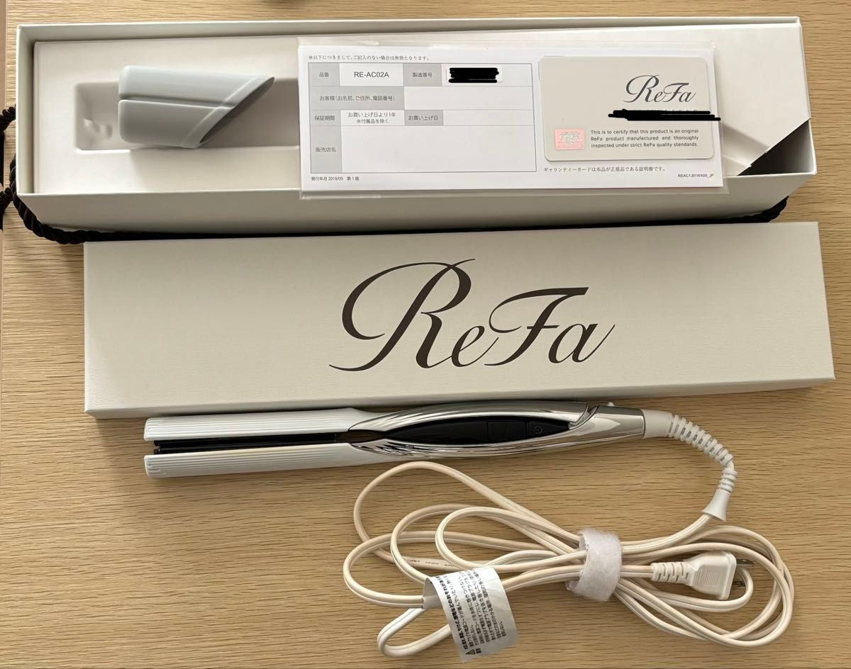 ジャンク品】リファ ReFa BEAUTECH STRAIGHT IRON ストレートアイロン