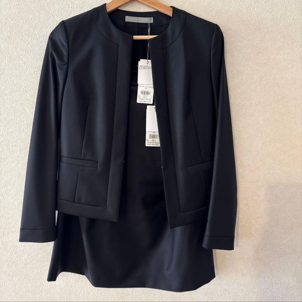 定価78100円 セオリーリュクス 卒業式 入学式 ノーカラージャケット