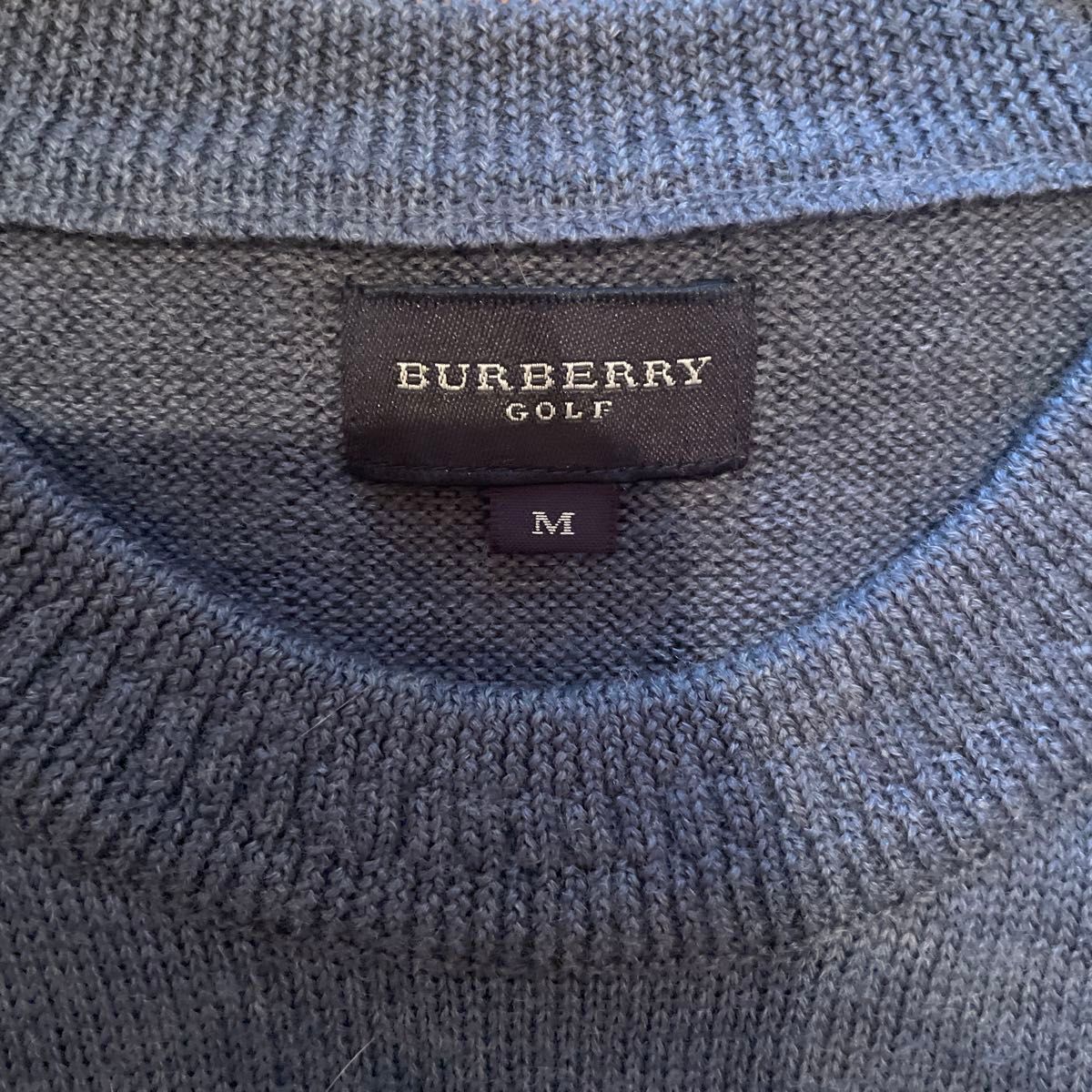 BURBERRY GOLF バーバリーゴルフ ホースロゴ刺繍 ニット セーター
