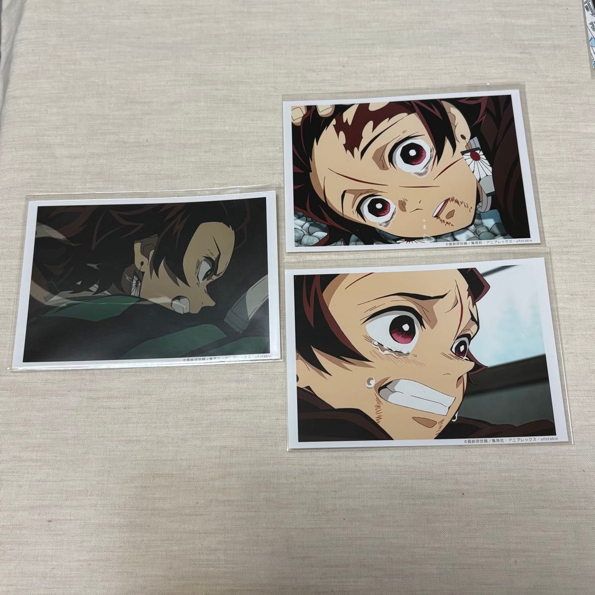 鬼滅の刃 竈門炭治郎 場面写ブロマイドくじ 3枚セット ufotable｜Yahoo