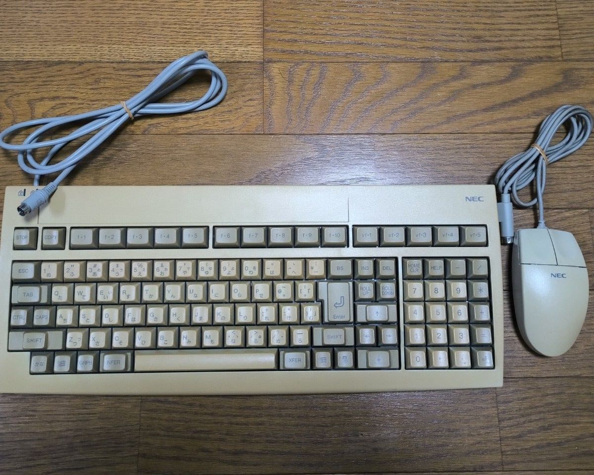PC98 NEC キーボード マウス セット cmp-6d1y7｜Yahoo!フリマ（旧