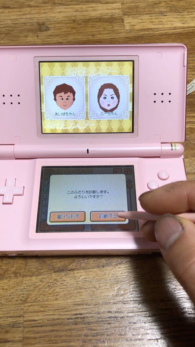 Nintendo ニンテンドーDSLite ピンク 本体&充電器&ソフトケース付