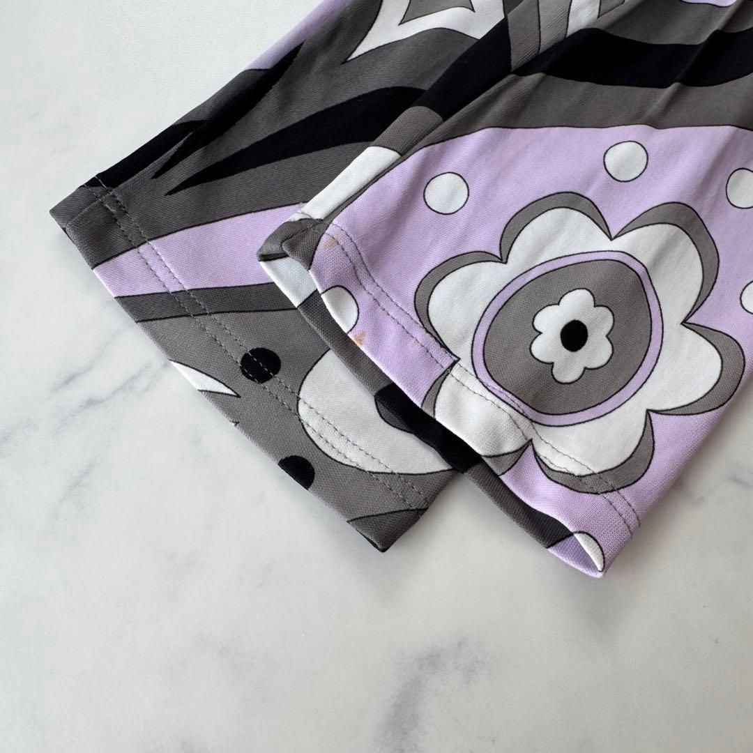 エミリオプッチ ワンピース プッチ柄 ベルテッドワンピース 花柄