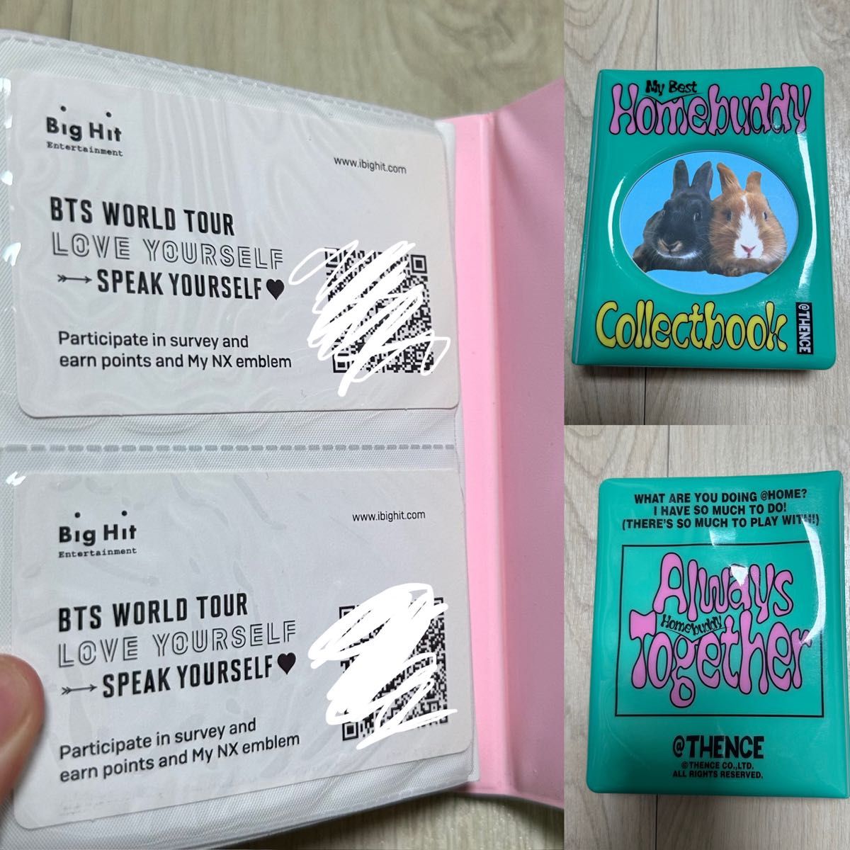 BTS 防弾少年団 テヒョン テテ 公式 アルバムトレカセット コレクト