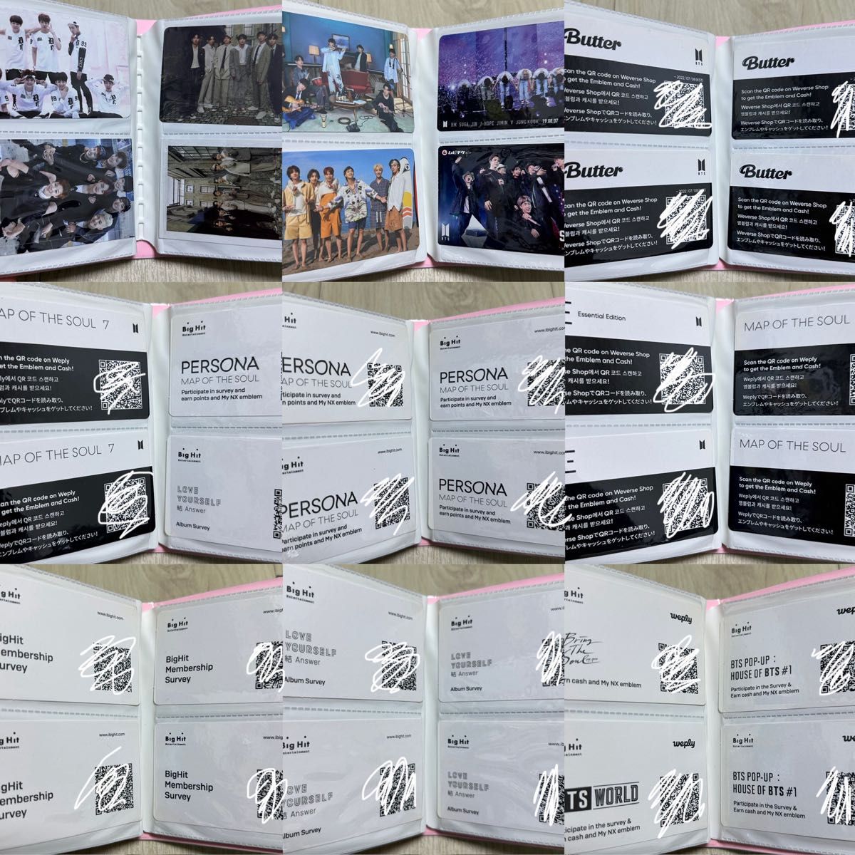 BTS 防弾少年団 テヒョン テテ 公式 アルバムトレカセット コレクト