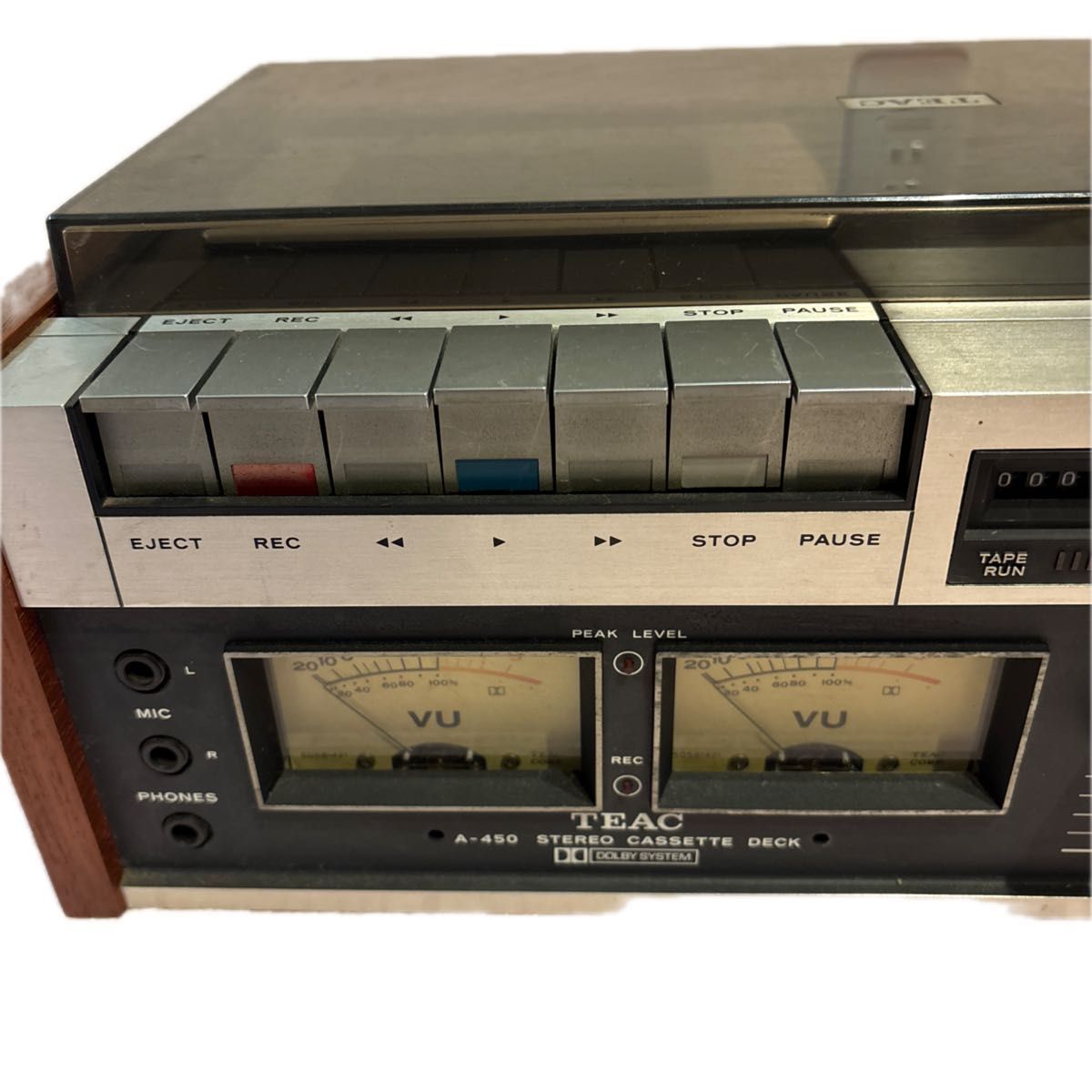 TEAC A-450 STEREO CASSETTE DECK ティアック カセットデッキ｜Yahoo