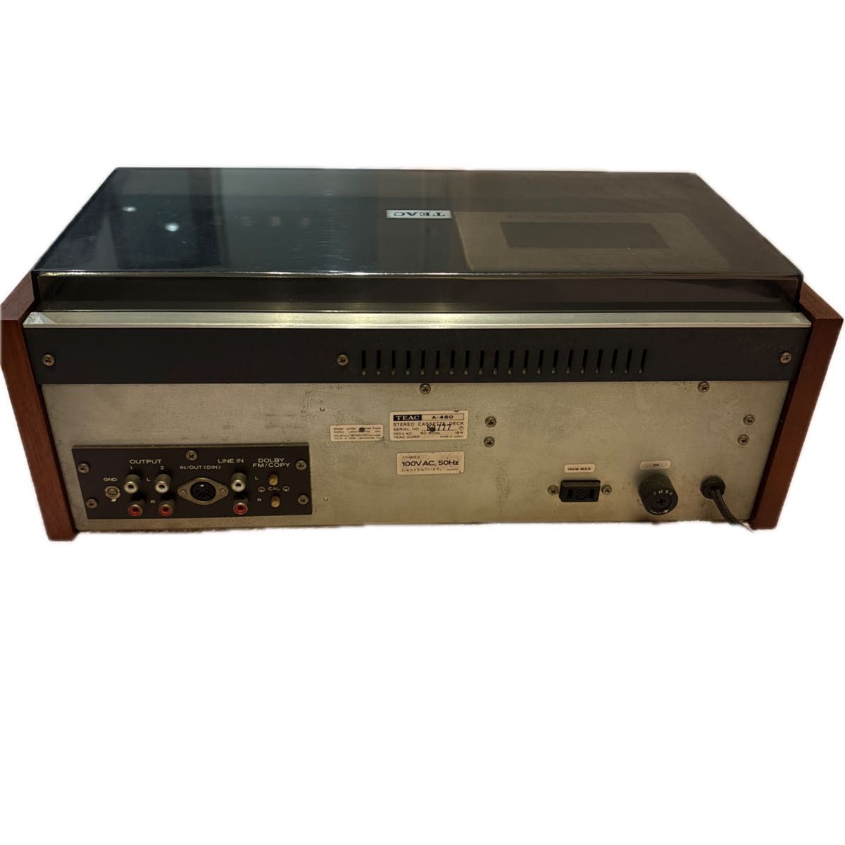 TEAC A-450 STEREO CASSETTE DECK ティアック カセットデッキ｜Yahoo
