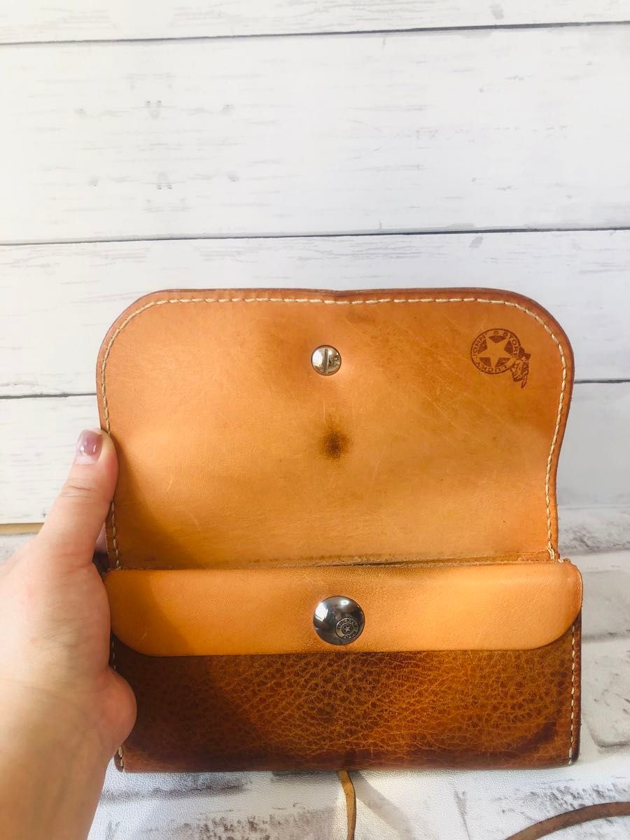 LUCKY JOHN ラッキージョン 長財布 財布 革財布 ロングウォレット 長
