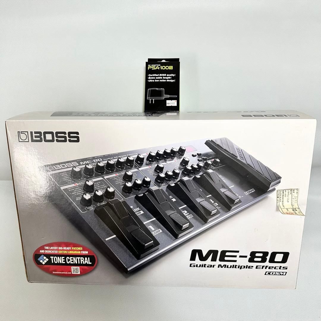 BOSS ME-80 ギター マルチエフェクター 本体・箱・ACアダプター付 ボス