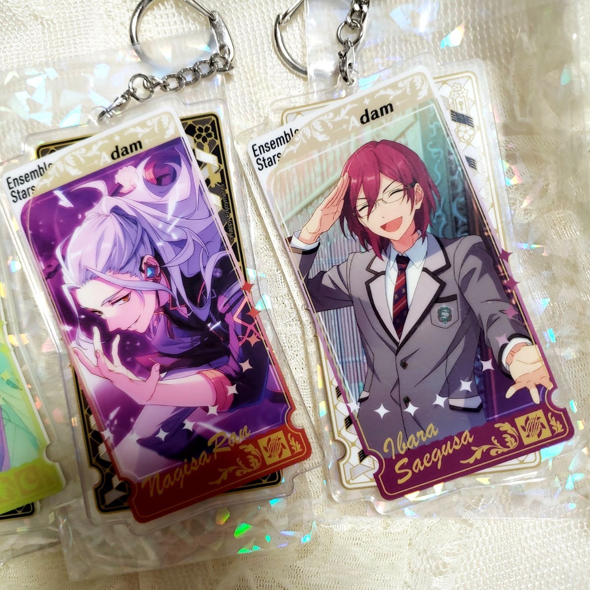 Edenセット 中国限定販売 あんスタ 両面アクキー アクリルキーホルダー