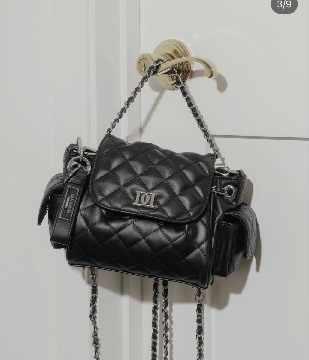 darichノベルティDDロゴダブルポケット2Wayミニバッグ リュック