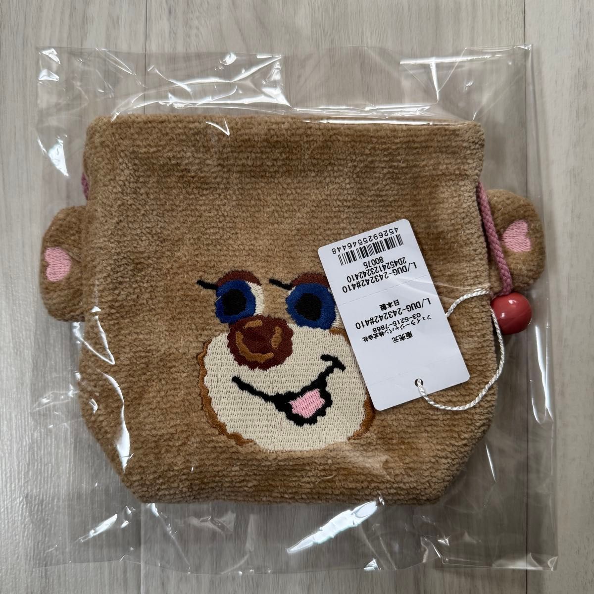 LOVERARY BY FEILER 】ドアップテディガール 耳付き巾着｜Yahoo!フリマ