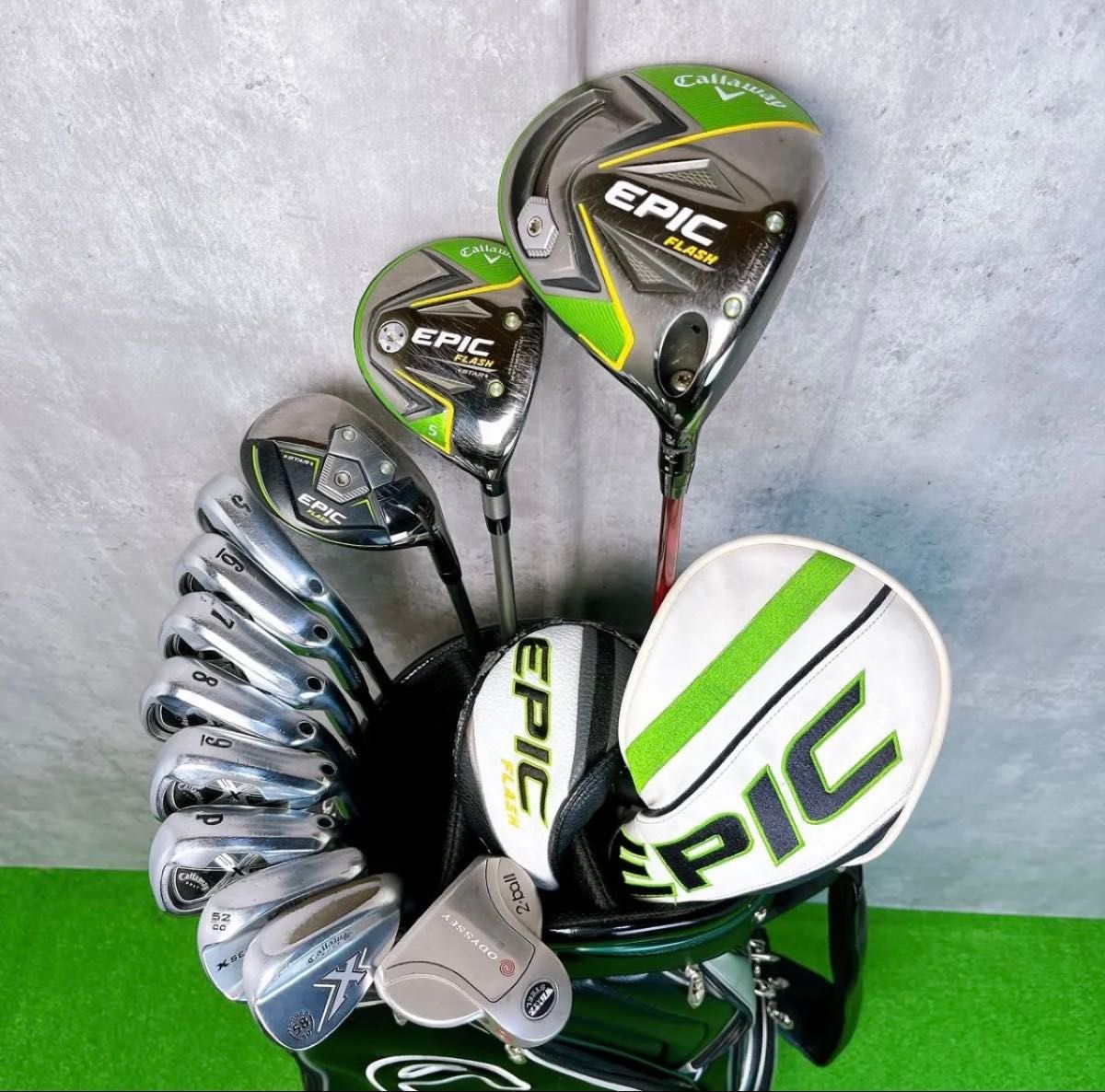 キャロウェイ エピック EPIC フラッシュ ゴルフクラブ メンズ セット