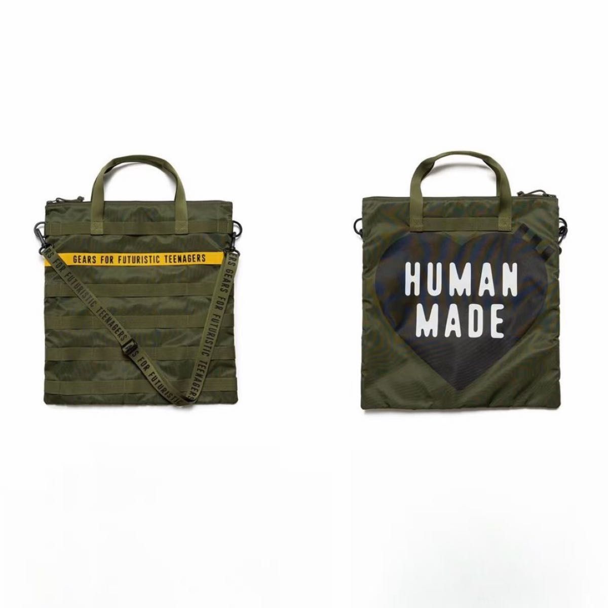 HUMAN MADE ヒューマンメイド HELMET BAG Olive オリーブ ショルダー