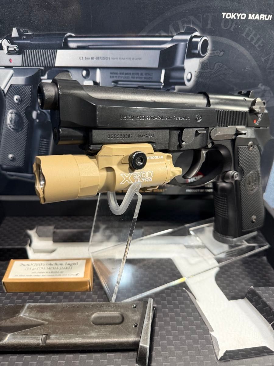 東京マルイ M9A1 ガスブローバック X300 ULTRAライト付き｜Yahoo