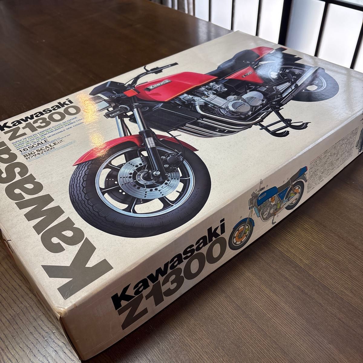 タミヤ オートバイ プラモデル 1/6 ビッグスケール カワサキ Z1300 未