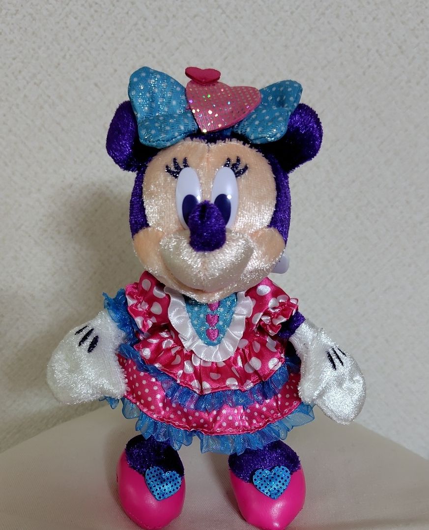 ミニーのファンダーランド ミッキー ミニー ぬいぐるみバッジ 2点