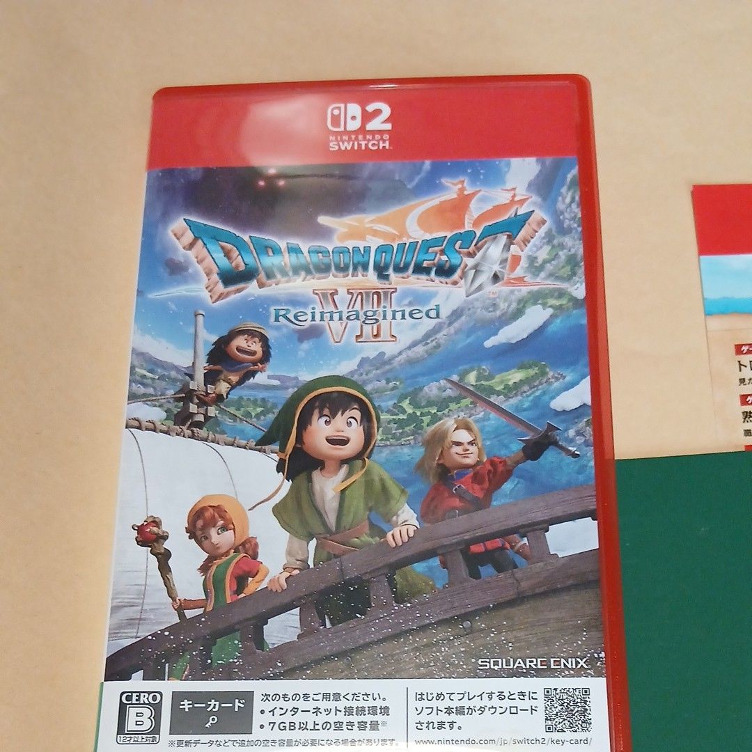 Switch2 ドラゴンクエストVII Reimagined ドラクエ7 早期特典 未使用