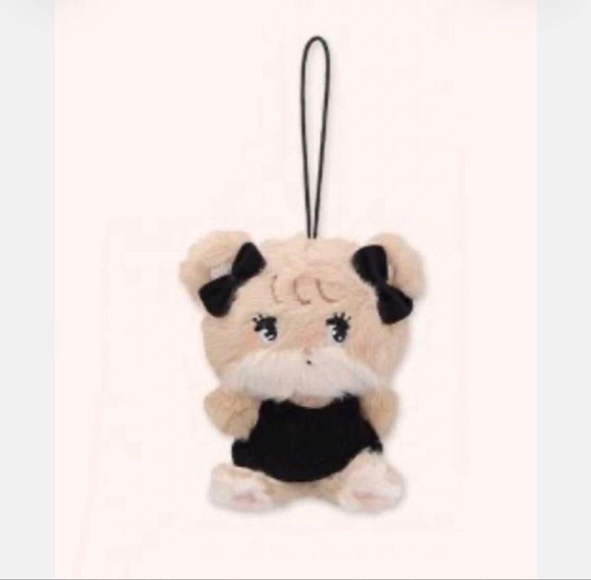 mikko characters BLACK RIBBON マスコット ラテ ストラップ