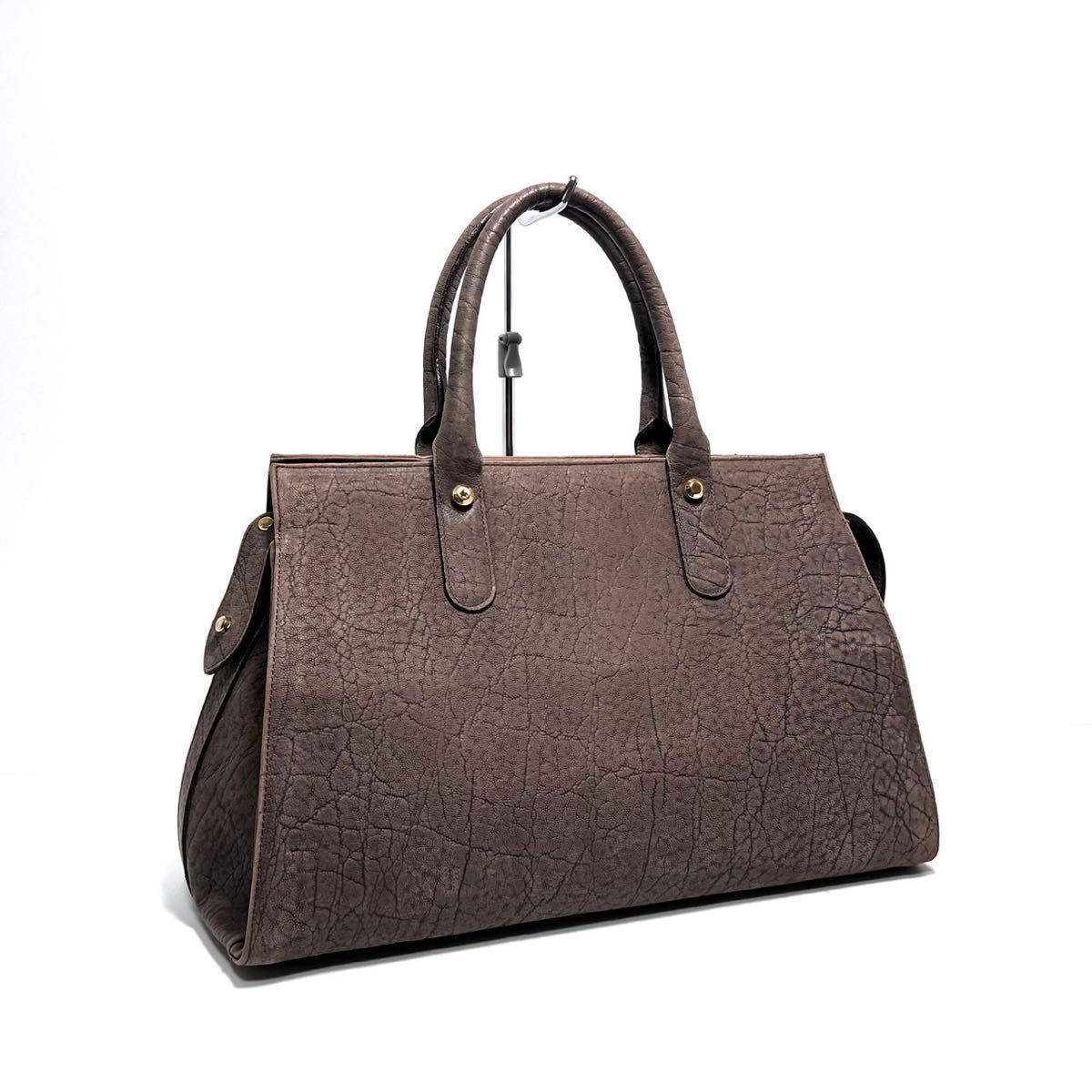 美品】LEON Japan製/Elephant leather エレファントレザー 象革