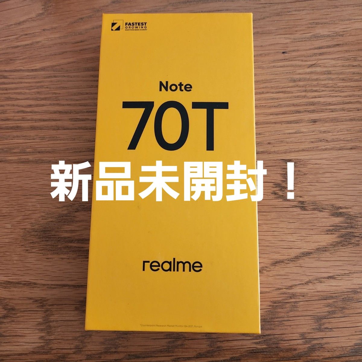 新品未開封)Realme Note 70T 4GB+64GB ブラック SIMフリー
