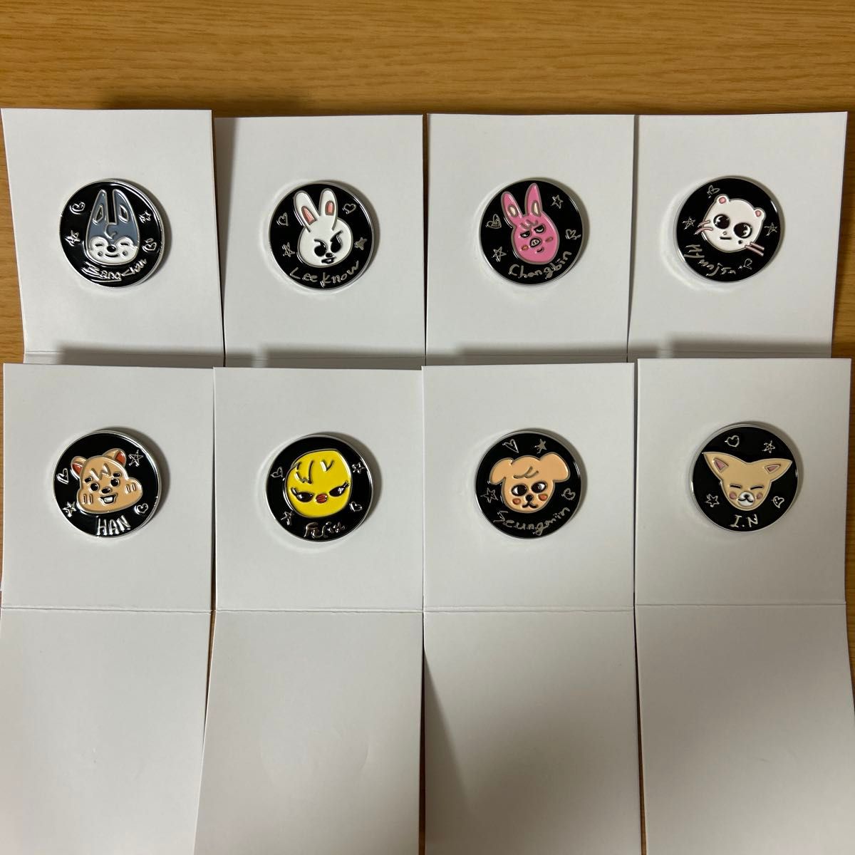 straykids stray kids スキズ 展覧会 exhibition ランダムピンバッチ