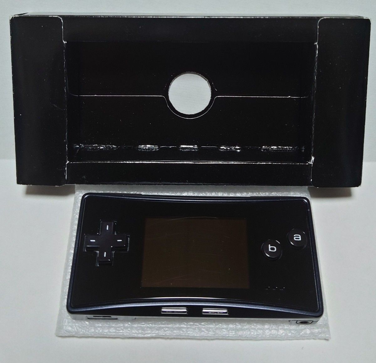 動作確認済】 ゲームボーイミクロ ブラック 本体 Nintendo GAMEBOY