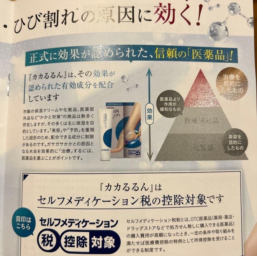 カカるるん 1箱 フットクリーム 新品｜Yahoo!フリマ（旧PayPayフリマ）