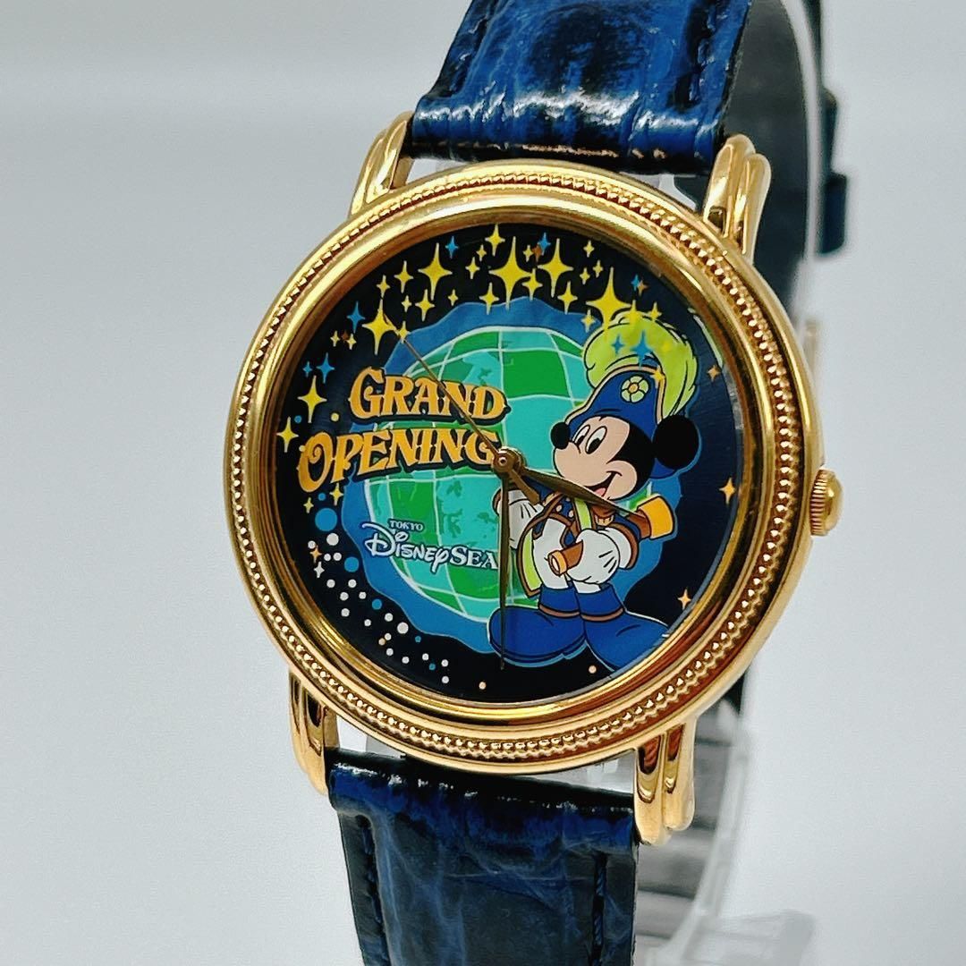 新品電池/稼働 ディズニーシー ミッキー 腕時計 メンズ レディース