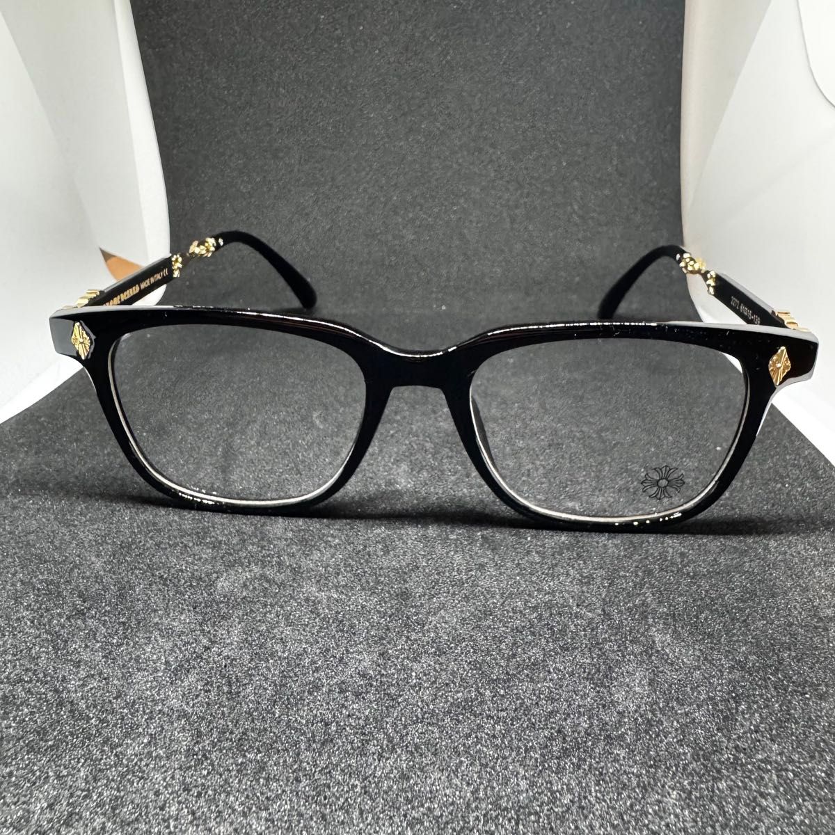 大人気 伊達メガネ サングラス クロス タガー ゴールド クロムハーツ