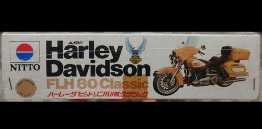 レア・未組立】ニットー 1/12 ハーレーダビッドソン FLH80 クラシック