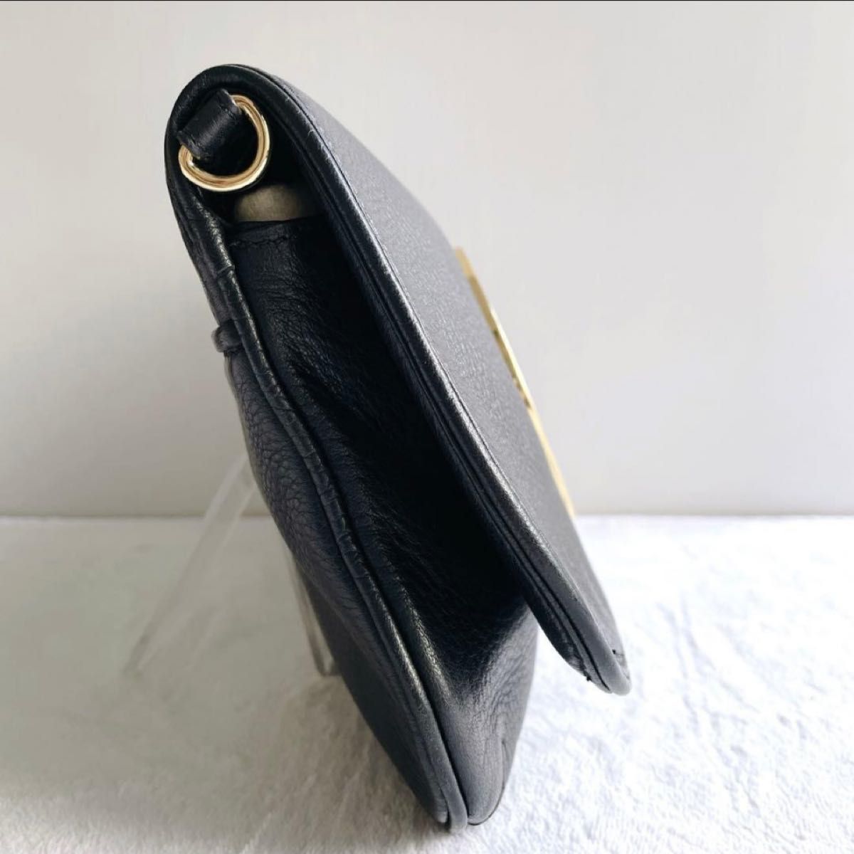 トリーバーチ レザー チェーンショルダー バッグ クラッチバッグ 2way