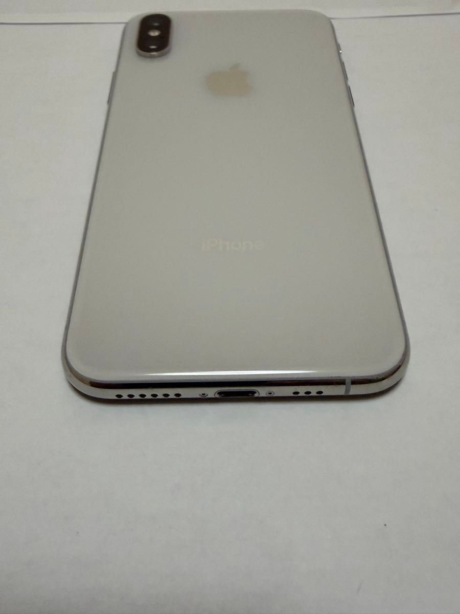iPhone XS 256GB シルバー SIMフリー 本体 ガラスフィルム､元箱､新品未