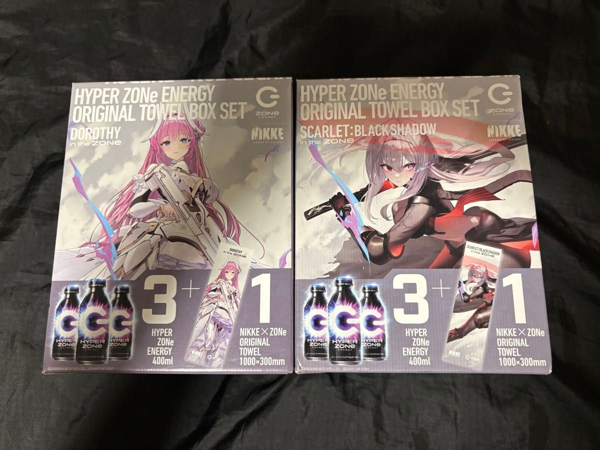 未開封 ZONe×NIKKE HYPER ZONe ENERGY ORIGINAL TOWER SET ドロシー+