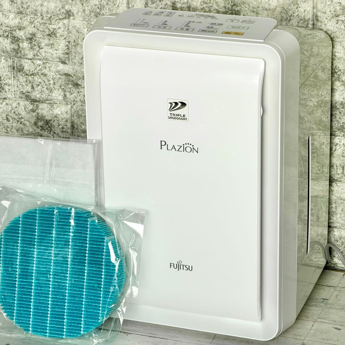 新品フィルター2種付き 富士通「DAS-303K」加湿脱臭・空気清浄機