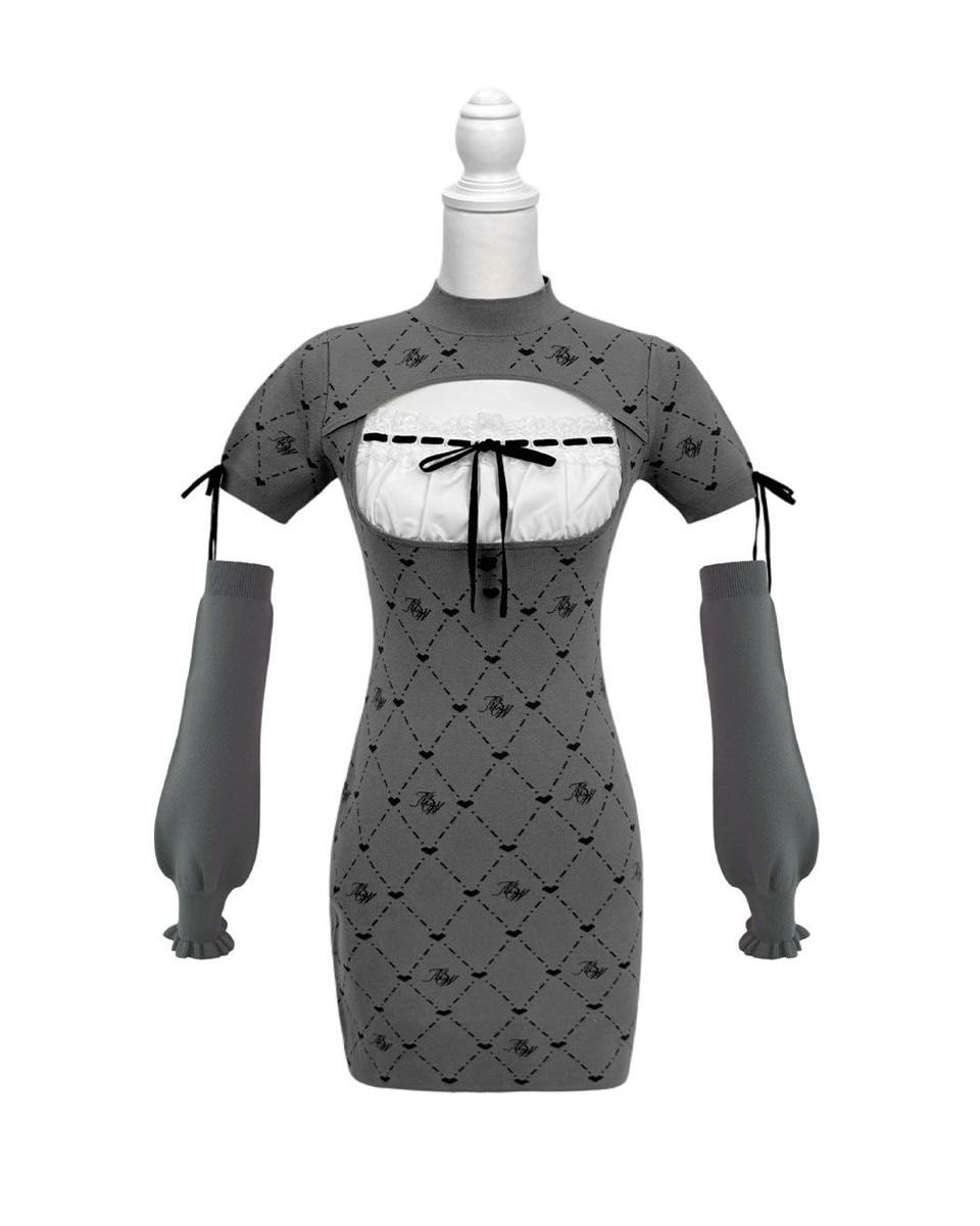 アームカバー付きMWモノグラムワンピース｜Yahoo!フリマ（旧PayPayフリマ）